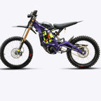2026 Surron Light Bee X purple electric dirt bike – 72V 35Ah battery, IP67 waterproof