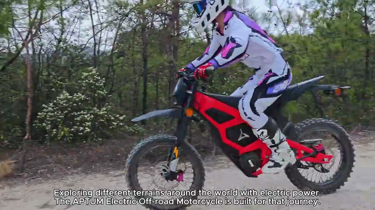 Aptum rider featured on the official Aptum Motors YouTube channel